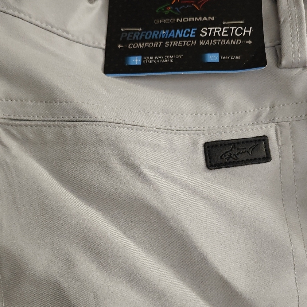 Greg Norman Collection Light Gray Pants
